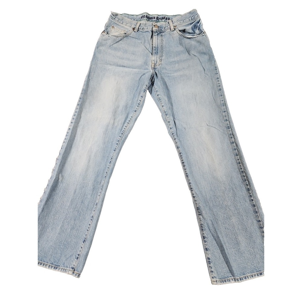 Cremieux Jeans Mens 32x32 Blue Regular Straight Fit Light Wash Denim